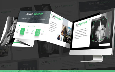 Monologue - Presentation PowerPoint template