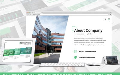 Panteon – шаблон презентації PowerPoint