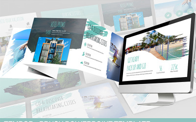 Tempor - Ecset PowerPoint sablon