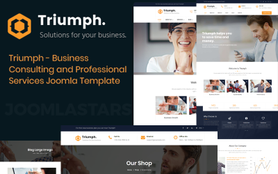 Triumph - Consulting and Professional Joomla Template
