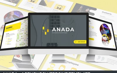 Anada - PowerPoint-Vorlage für Agenturen
