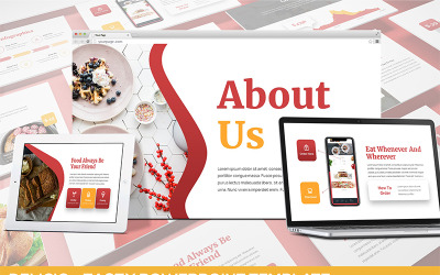 Delicio - modello di PowerPoint gustoso