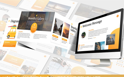 Holida - Urlaub PowerPoint-Vorlage