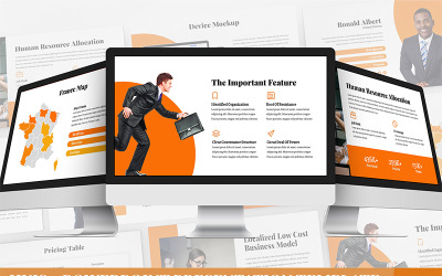Huis PowerPoint template