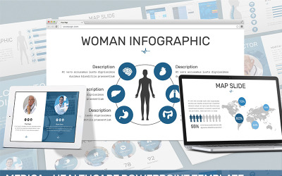 Medica - PowerPoint-Vorlage für das Gesundheitswesen