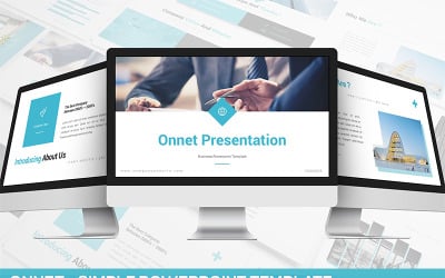 Onnet – Egyszerű PowerPoint-sablon
