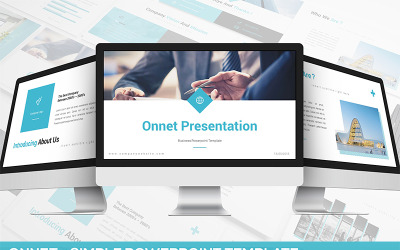 Оннет - Простой шаблон PowerPoint