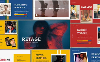 Retage PowerPoint sablon
