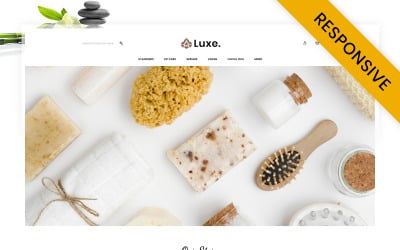 Адаптивный шаблон OpenCart Luxe Spa Store