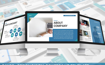 Davos - Designa Digital PowerPoint-mall