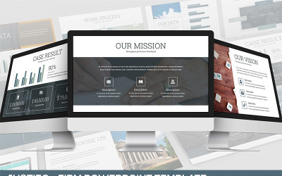 Justifo - Firm PowerPoint sablon