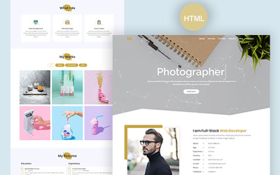 Mira - Creative Resume/Portfolio №82130
