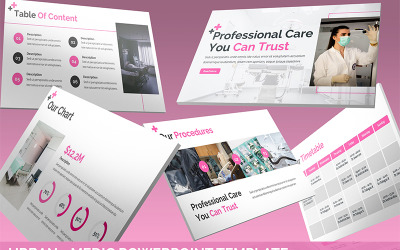 Urban - Medic szablon PowerPoint