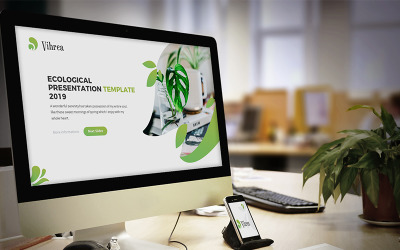 Vihrea – Beauty PowerPoint sablon