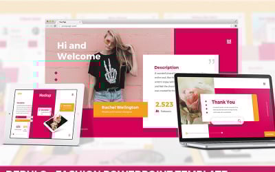 Derulo - Modello PowerPoint di moda