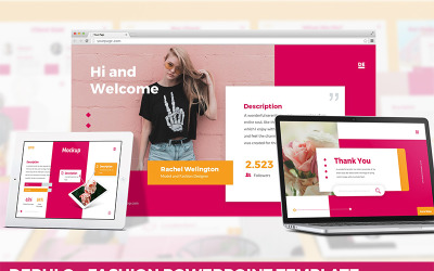 Derulo - 时尚的PowerPoint模板