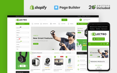 Electro Electronics Shopify téma