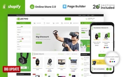 Электронная Электроника Shopify Тема