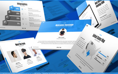 Helt enkelt - Minimal PowerPoint-mall