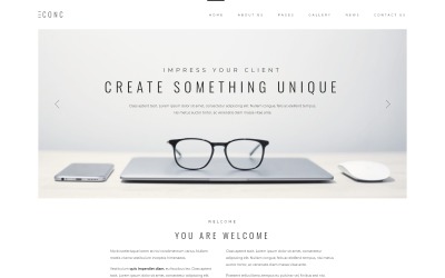 Joomla Vorlage namens "CONC - Management Company Responsive Modern" #82201