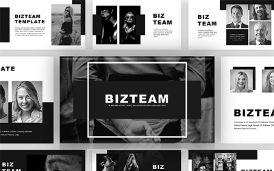 Modello PowerPoint di Bizteam