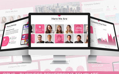 Opus – Business PowerPoint sablon