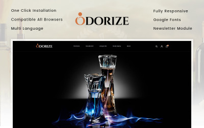 Plantilla OpenCart "Odorize Perfume Store" #82268