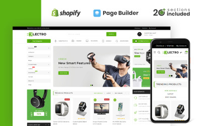 Tema de Shopify de Electro Electronics