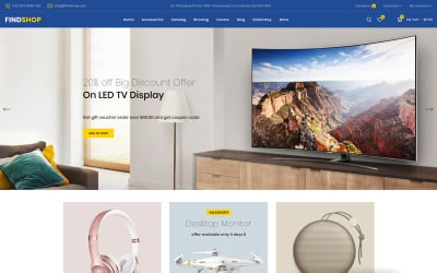 Findshop - Sectioned Multipurpose Store Shopify Theme