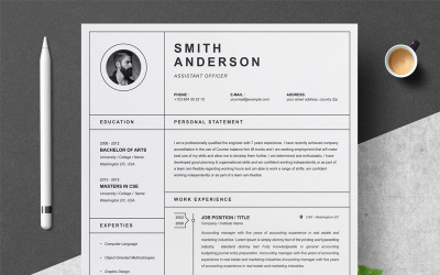 Smith Resume Template