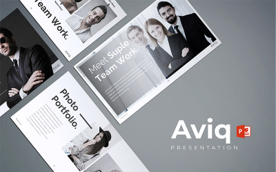 Aviq - szablon PowerPoint