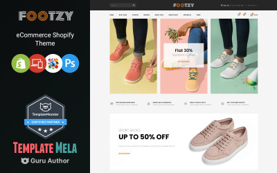 Footzy - Thème Shopify pour magasin de chaussures