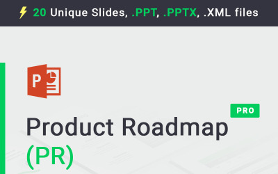 Modello di PowerPoint Roadmap del prodotto