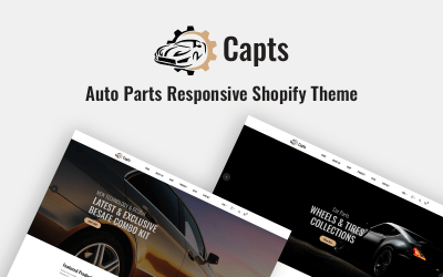 Capts - Tema Shopify reattivo per ricambi auto