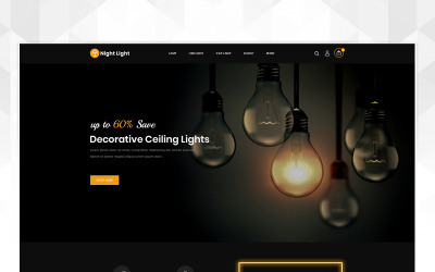 Lighting Store OpenCart Template