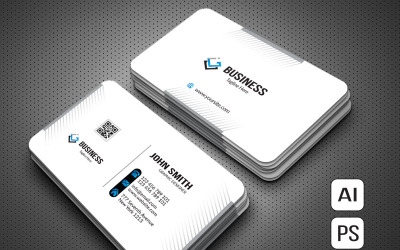 New Stylis Simple Business Card - Corporate Identity Template