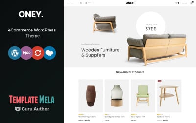 Oney - Tema WooCommerce para muebles y decoración del hogar