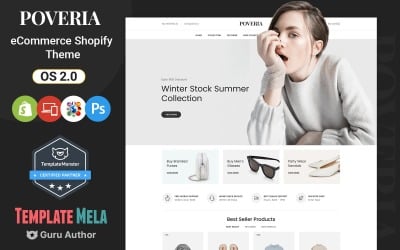 Poveria - Shopify-Design für Modegeschäfte