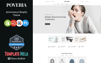 Поверия - Shopify Тема для магазина модной одежды