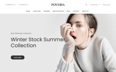 Poveria - Tema Shopify para tienda de moda