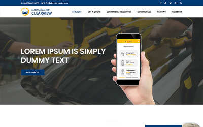 Verre automatique - Modèle PSD de service de verre de voiture