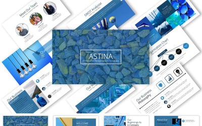 Astina - modelo de apresentação