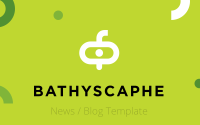 Bathyscaphe — Publishing/News/Blog Sketch Template