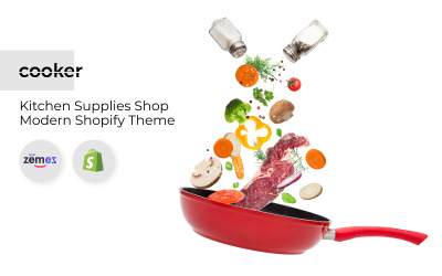 Cooker - Mutfak Gereçleri Mağazası Modern Shopify Teması