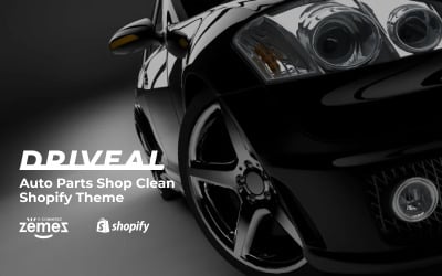 Driveal - Auto-onderdelenwinkel Schoon Shopify-thema