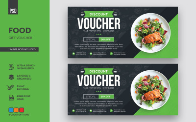 Food Gift Voucher - Corporate Identity Template