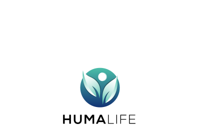 Huma Life Logo Template