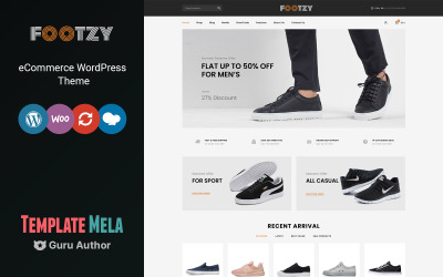 Footzy - Shoes Store WooCommerce Theme