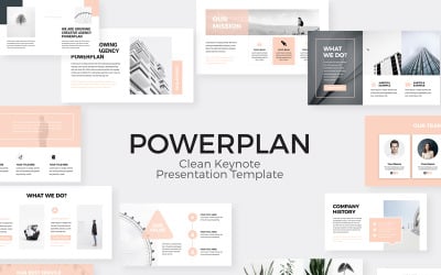 PowerPlan - Business Presentation - Keynote-Vorlage