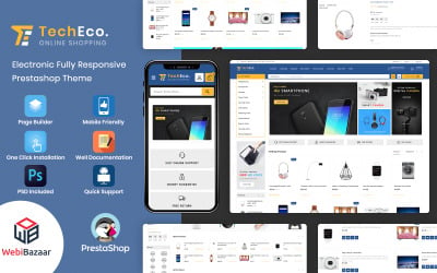 Techeco - Marketplace Electronics Modelo PrestaShop